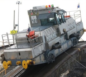 Panama Canal Locomotive