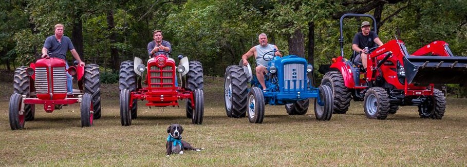 How real men have fun in Missouri. Boys and their toys...