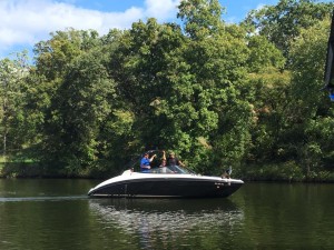 Boating on the Lake of the Ozarks